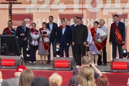 Санкт-Петербург. Сергей Пантелеев поздравил Кировский завод с 224-ой годовщиной со дня основания