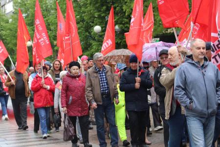 Первомайская демонстрация в Пензе: борьба за справедливость и социализм!