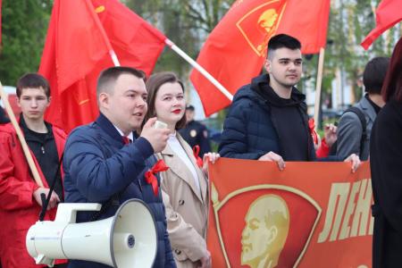 Первомайская демонстрация в Пензе: борьба за справедливость и социализм!