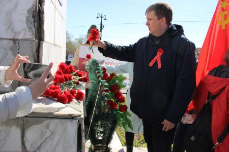 Коммунисты Томска отметили Красный Первомай ударным трудом