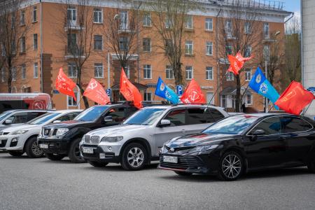 Пермский край. КПРФ провела автопробег в честь Дня Победы
