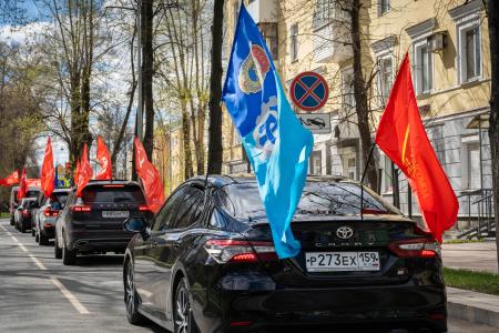Пермский край. КПРФ провела автопробег в честь Дня Победы