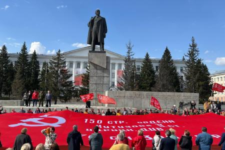 Урал - кузница Победы. Автомарш-эстафета «Наша Великая Победа» в Уральском регионе