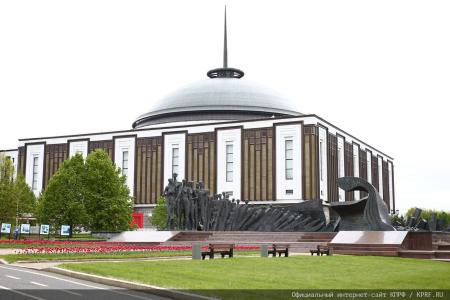 Москва приняла эстафету "Знамя Победы"