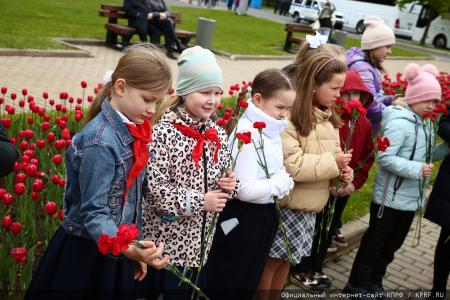 Москва приняла эстафету "Знамя Победы"