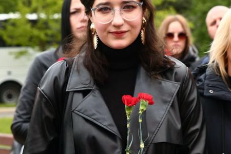 Москва приняла эстафету "Знамя Победы"