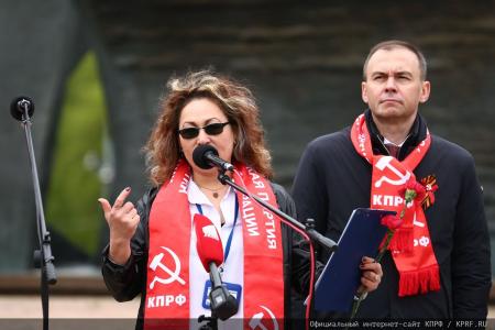 Москва приняла эстафету "Знамя Победы"