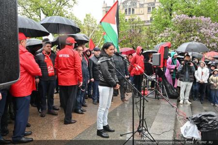Продолжим подвиг отцов и дедов! Акция КПРФ в честь Дня международной солидарности трудящихся