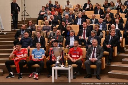 В Госдуме на заседании нашей фракции состоялось чествование спортсменов КПРФ