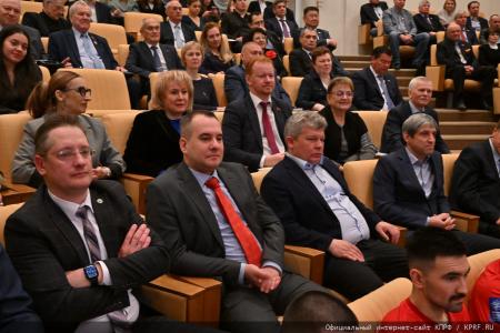 В Госдуме на заседании нашей фракции состоялось чествование спортсменов КПРФ
