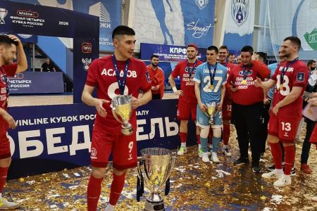 Команда КПРФ по мини-футболу обыграла в финале команду «Норильский никель» и выиграла Кубок России