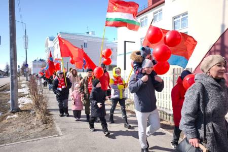 Ямало-Ненецкий автономный округ. Первомай в Салехарде