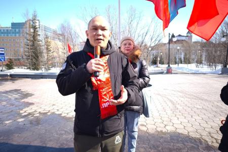 Ямало-Ненецкий автономный округ. Первомай в Салехарде