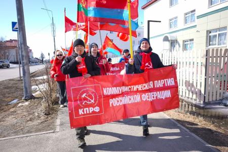 Ямало-Ненецкий автономный округ. Первомай в Салехарде
