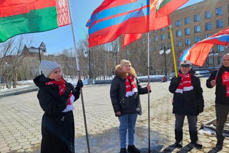 Ямало-Ненецкий автономный округ. Первомай в Салехарде