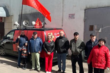Первомайский автопробег в Вологде