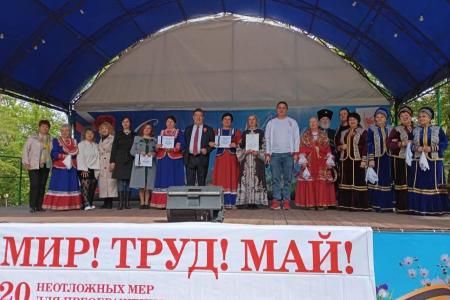 Первомайский митинг КПРФ в Ставрополе