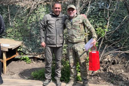 Ульяновские коммунисты во главе с Айратом Гибатдиновым выехали в зону СВО