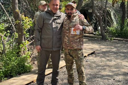 Ульяновские коммунисты во главе с Айратом Гибатдиновым выехали в зону СВО