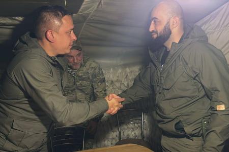 Член ЦК КПРФ, сенатор Российской Федерации Айрат Гибатдинов посетил зону проведения специальной военной операции
