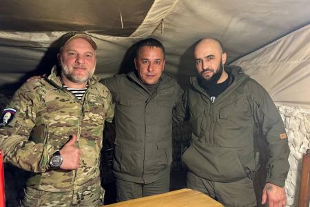 Член ЦК КПРФ, сенатор Российской Федерации Айрат Гибатдинов посетил зону проведения специальной военной операции