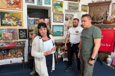 Член ЦК КПРФ, сенатор Российской Федерации Айрат Гибатдинов посетил зону проведения специальной военной операции