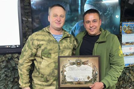 Член ЦК КПРФ, сенатор Российской Федерации Айрат Гибатдинов посетил зону проведения специальной военной операции