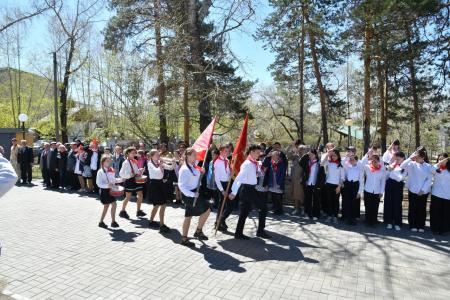 В Забайкалье прошёл торжественный приём в пионеры