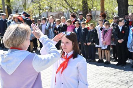 В Забайкалье прошёл торжественный приём в пионеры