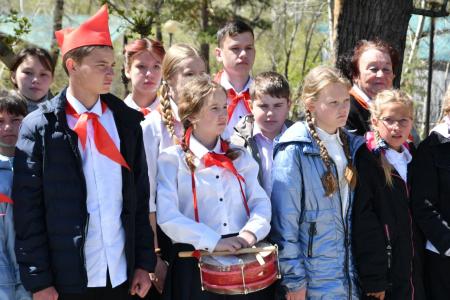 В Забайкалье прошёл торжественный приём в пионеры