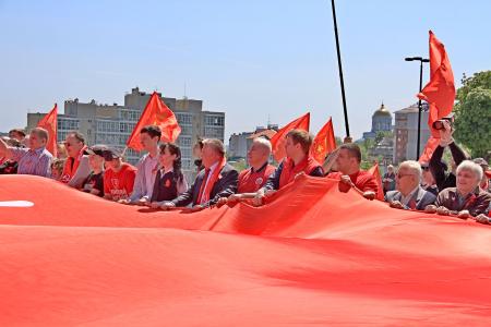 Победная марш-эстафета в Воронежской области. Мы - помним! Мы - гордимся! Мы - не подведем!