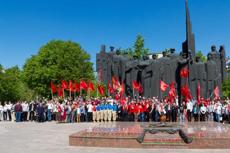 Победная марш-эстафета в Воронежской области. Мы - помним! Мы - гордимся! Мы - не подведем!