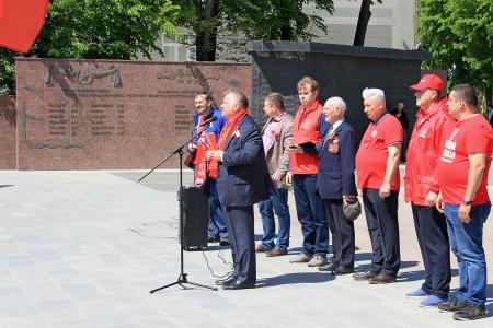 Победная марш-эстафета в Воронежской области. Мы - помним! Мы - гордимся! Мы - не подведем!
