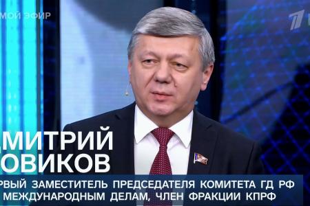 Дмитрий Новиков на Первом канале о значении Дня Победы для настоящего и будущего России