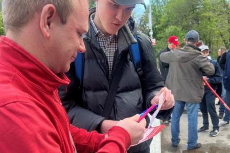 Саратовское областное отделение продолжает агитационные мероприятия по проведению Народного референдума КПРФ