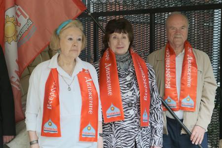 Бюст В.И. Ленина при включении русладовцев обрёл достойное место