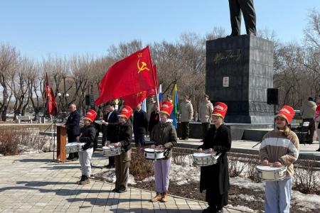 Наша Великая Победа - залог будущего нашей страны! Антифашистский марш-эстафета КПРФ на Дальнем Востоке