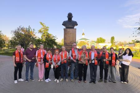 В Сталинграде и области в юбилей Великой Победы прошли возложения и памятные акции