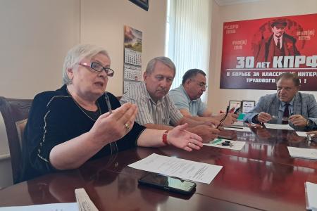 Бюро Комитета Кабардино-Балкарского рескома КПРФ обсудило политический отчет Съезду
