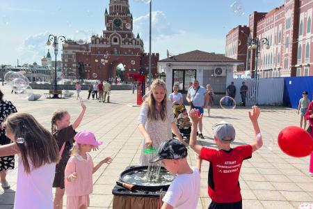Коммунисты Марий Эл организовали праздничные мероприятия в День защиты детей