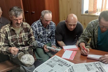 Рабочие поездки первого секретарь Новгородского обкома КПРФ Ольги Ефимовой - от «Народного референдума» до выборов