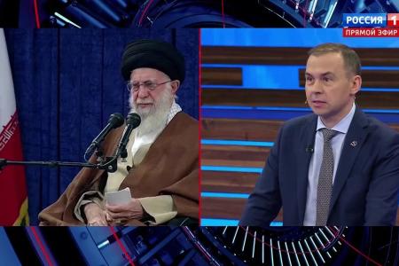 Юрий Афонин в эфире «России-1»: Настоящая причина агрессии против Ирана – его независимая внешняя политика и большие запасы природных ресурсов
