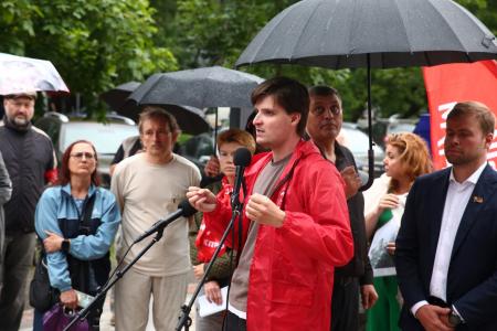 Москва. Денис Парфенов: Встреча в Выхино-Жулебино против платных парковок
