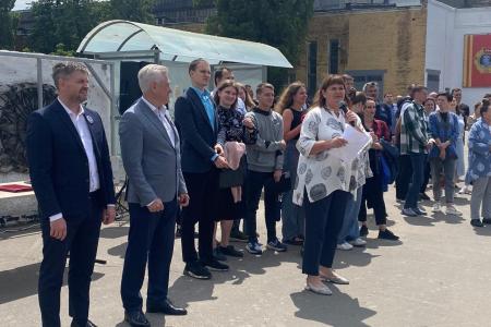 В Воронеже депутаты от КПРФ Сергей Гаврилов и Владимир Калинин наградили участников юбилейного спортивного забега «Миля ВАСО»