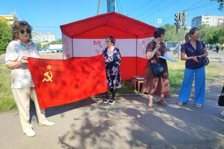 Омск. «Движение красных палаток» набирает обороты