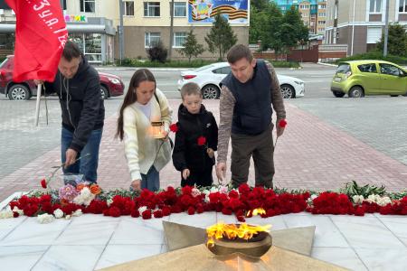 Коммунисты Республики Марий Эл зажгли Свечи Памяти в память о героях Великой Отечественной войны