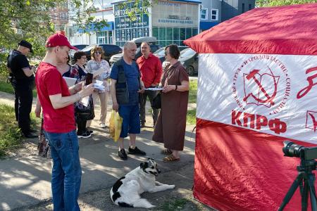 Омск. «Движение красных палаток» набирает обороты