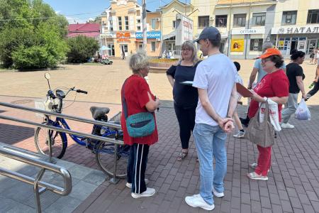 В Еврейской АО прошли акции «Красные в городе и на селе»,