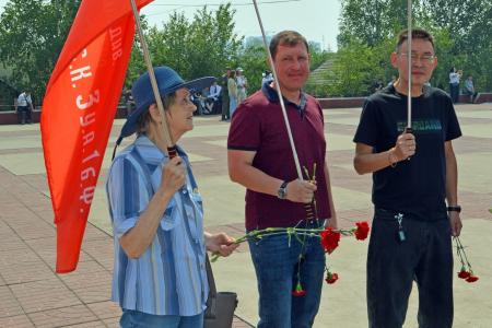 Коммунисты Забайкалья почтили павших в годы Великой Отечественной войны