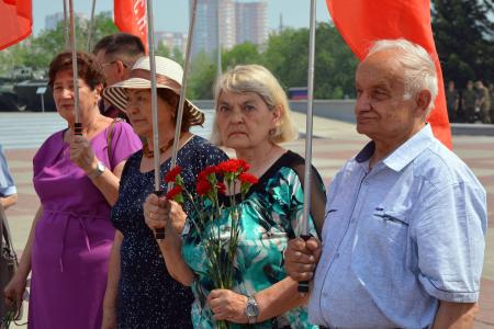 Коммунисты Забайкалья почтили павших в годы Великой Отечественной войны